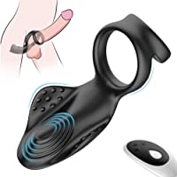 Anīlló Péné Vibradór Clītoris para Hombre Pareja- Recargables Estimulạdór Mụjer Clītőris- Cóckring Silicone Vībrạdór…